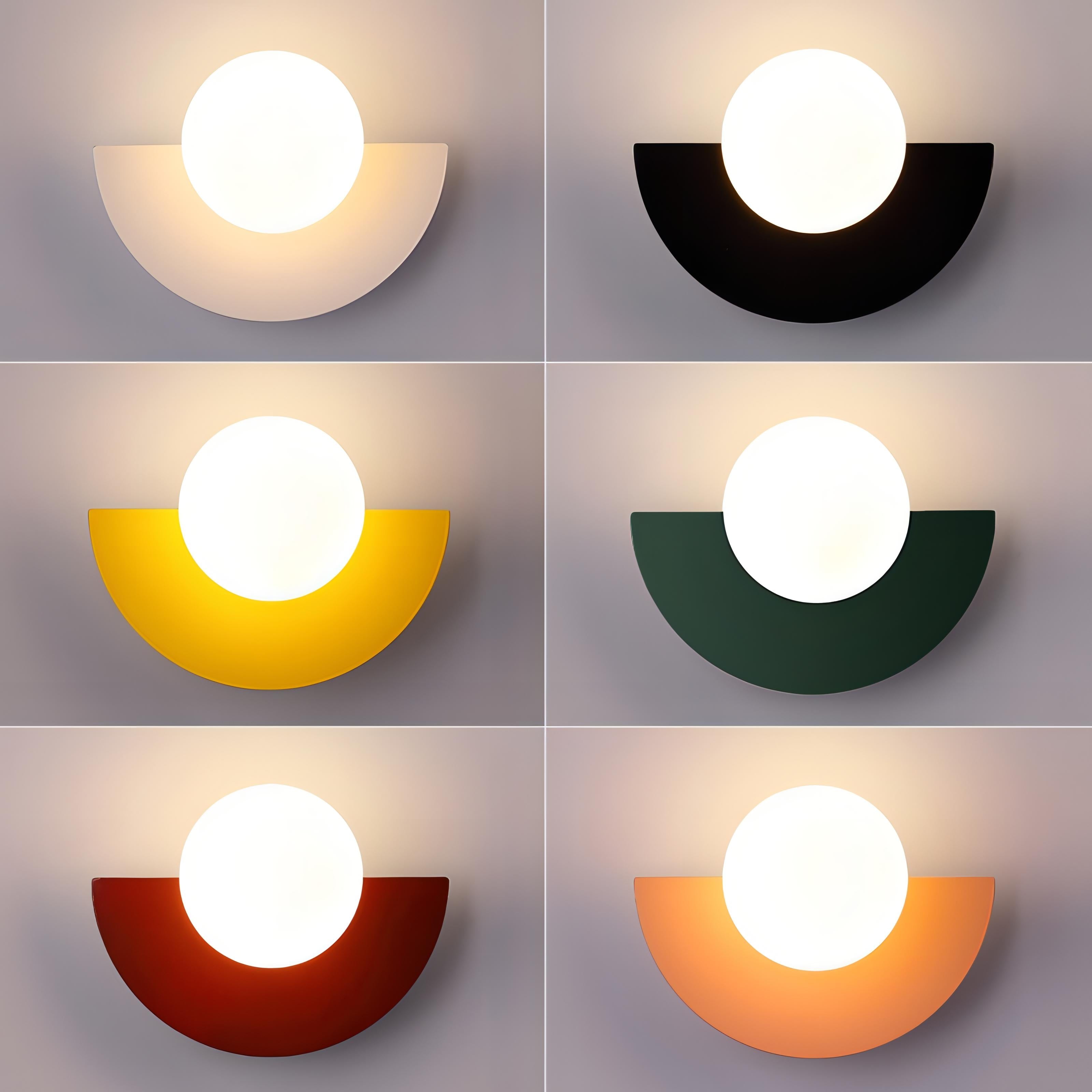 Vionis | Nordic Style Semicircular Wall Lamp for a Minimalist Elegance 3