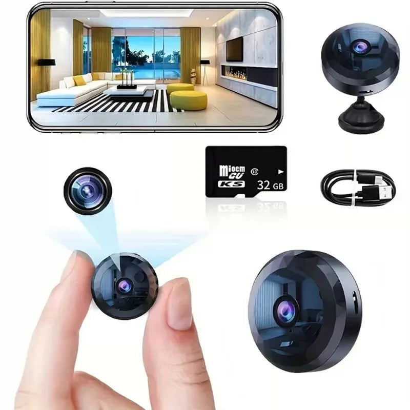 1080P HD Wireless Surveillance Camera with Night Vision and Live Streaming – Home Security Solution 2