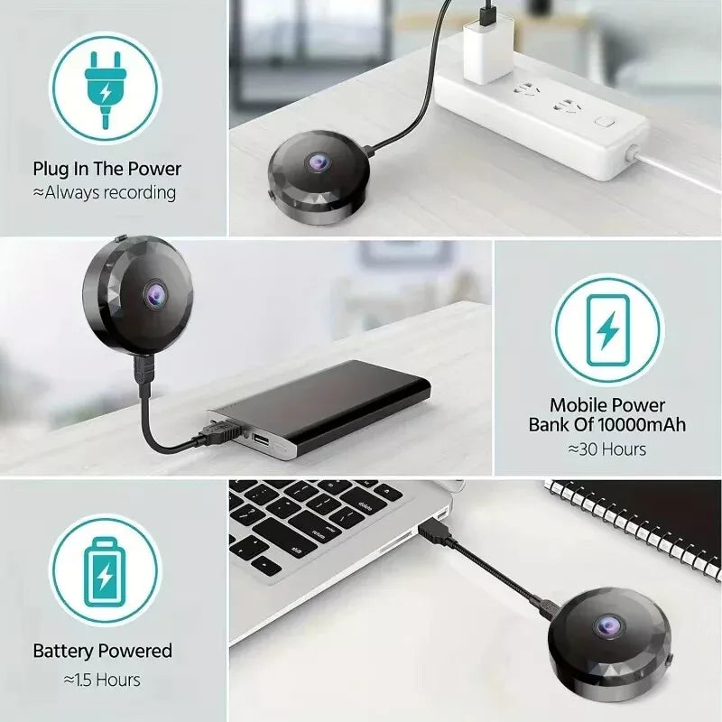 1080P HD Wireless Surveillance Camera with Night Vision and Live Streaming – Home Security Solution 4