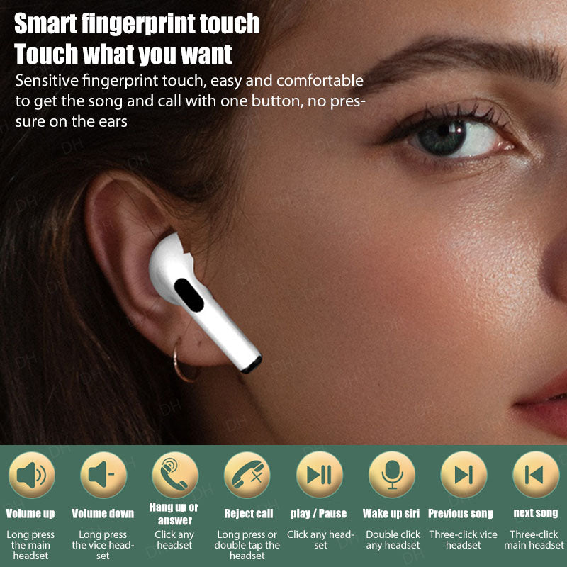 Wireless In-Ear Headphones with Noise Cancellation and 24-Hour Battery Life - Best Bluetooth Earbuds 4