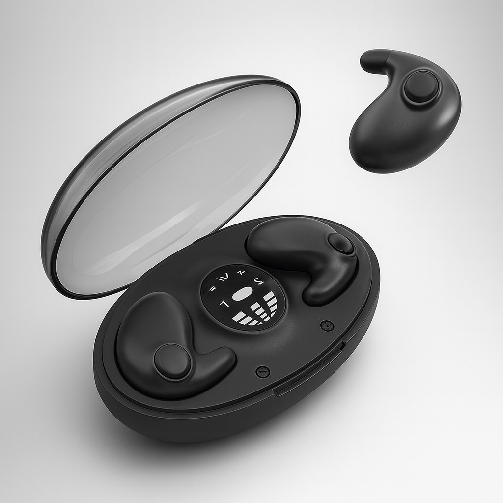 Wireless Mini Earbuds with Noise Cancellation, Bluetooth 5.3, IPX5 Water Resistant, 24-Hour Battery Life 1