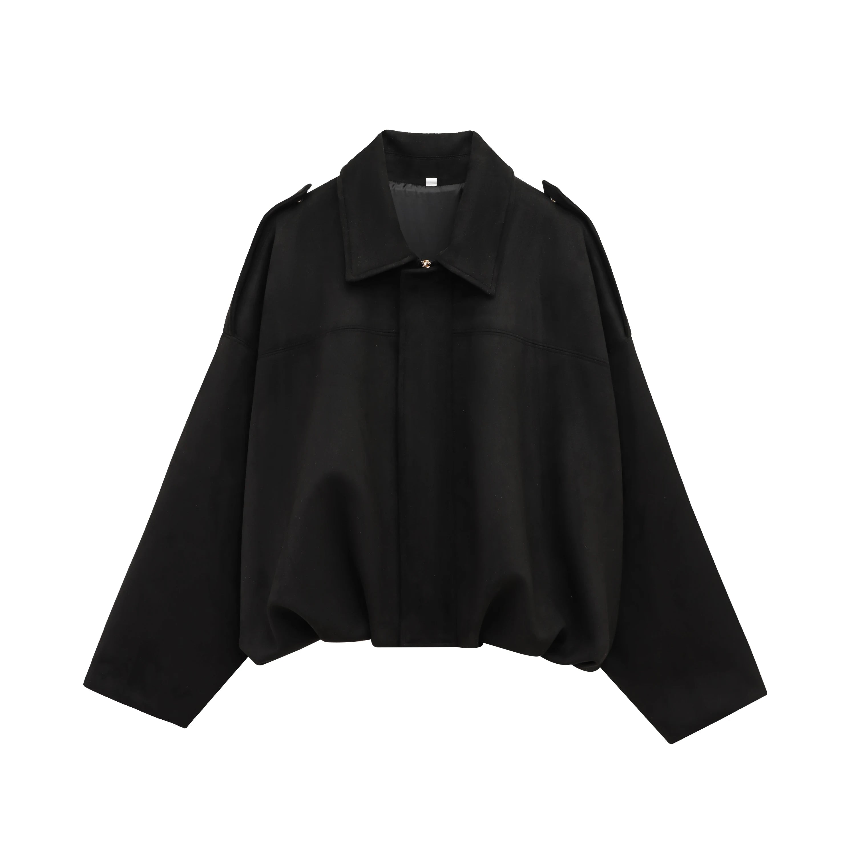 Ava | Trendy Loose Fit Suede Bomber Jacket 10