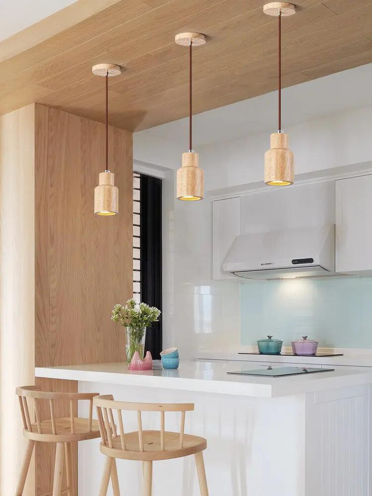 WoodVibe - Sleek Scandinavian Pendant Lamp 4
