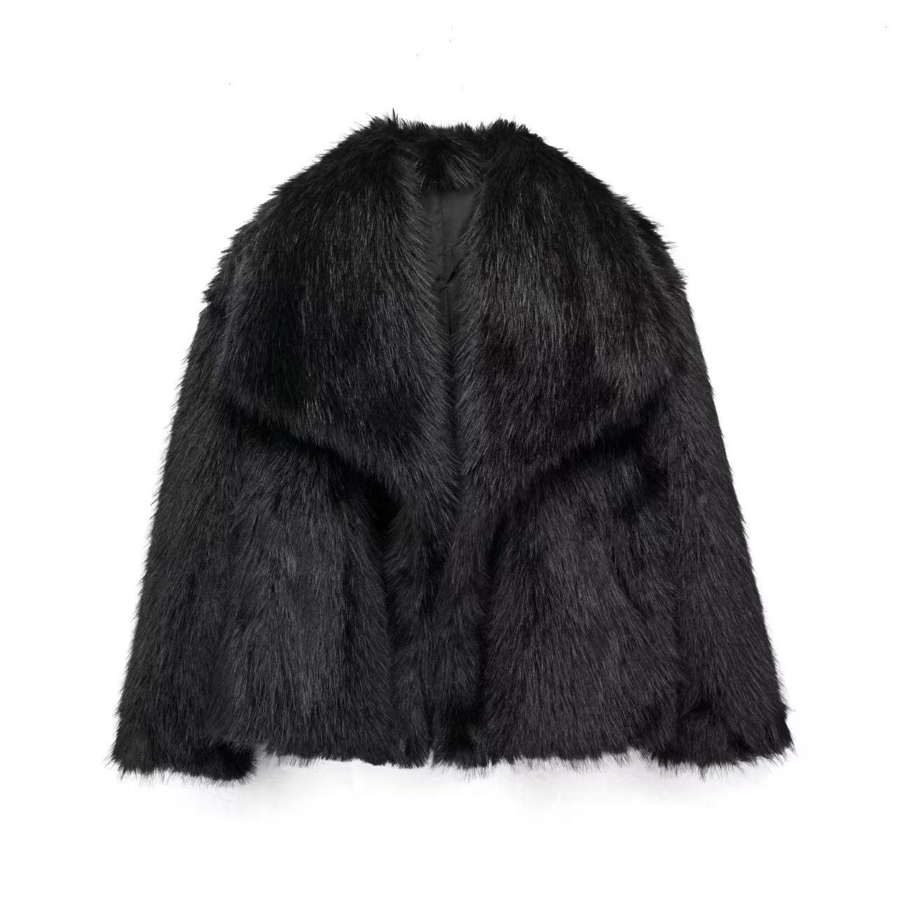 Amelie | Elegant Lightweight Faux Fur Jacket