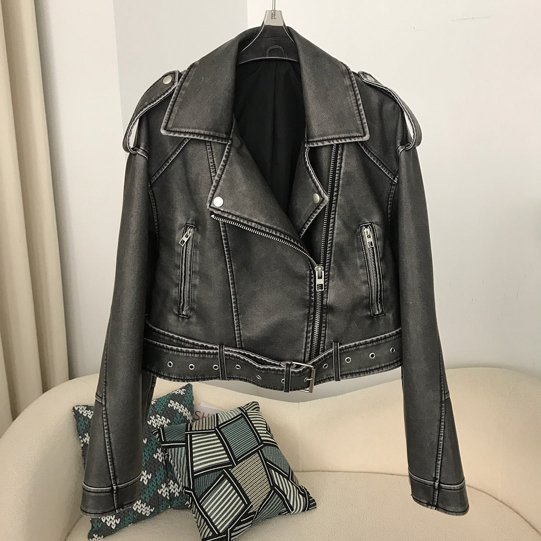 Zaraine | Stylish Loose Suede Jacket