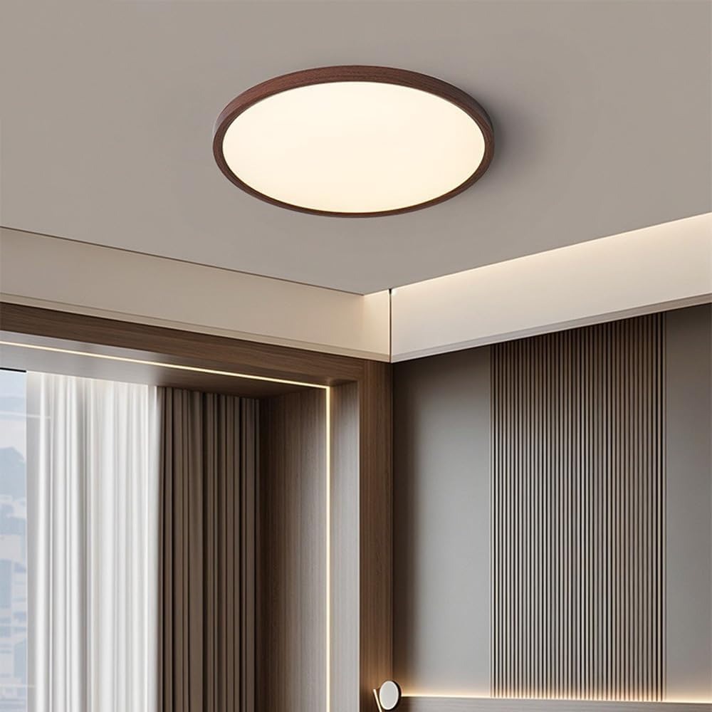 Pyloneer | Dark Wooden Ceiling Lamp